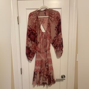 Free people short purple dress